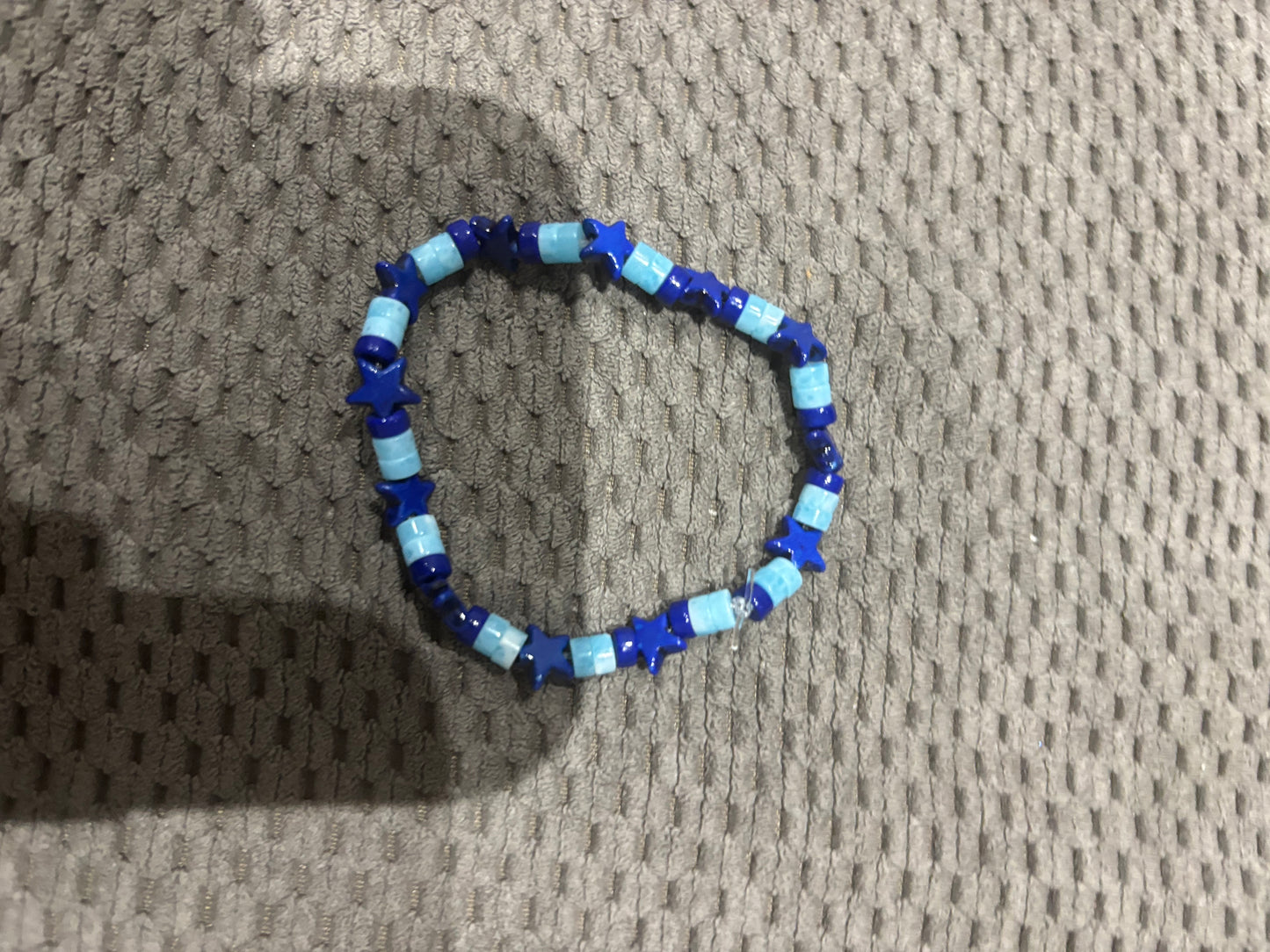 Pulsera De Estrellas Azul