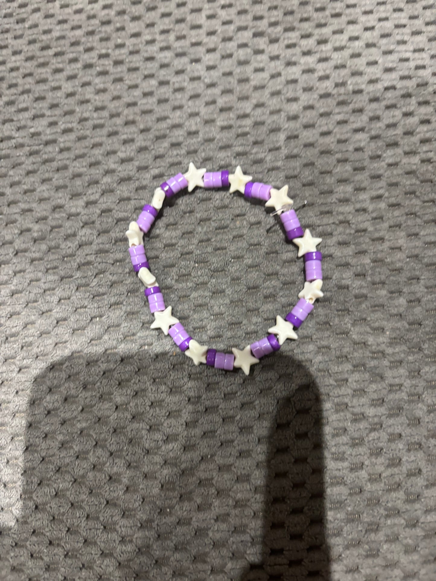 Pulsera De Estrellas Morada
