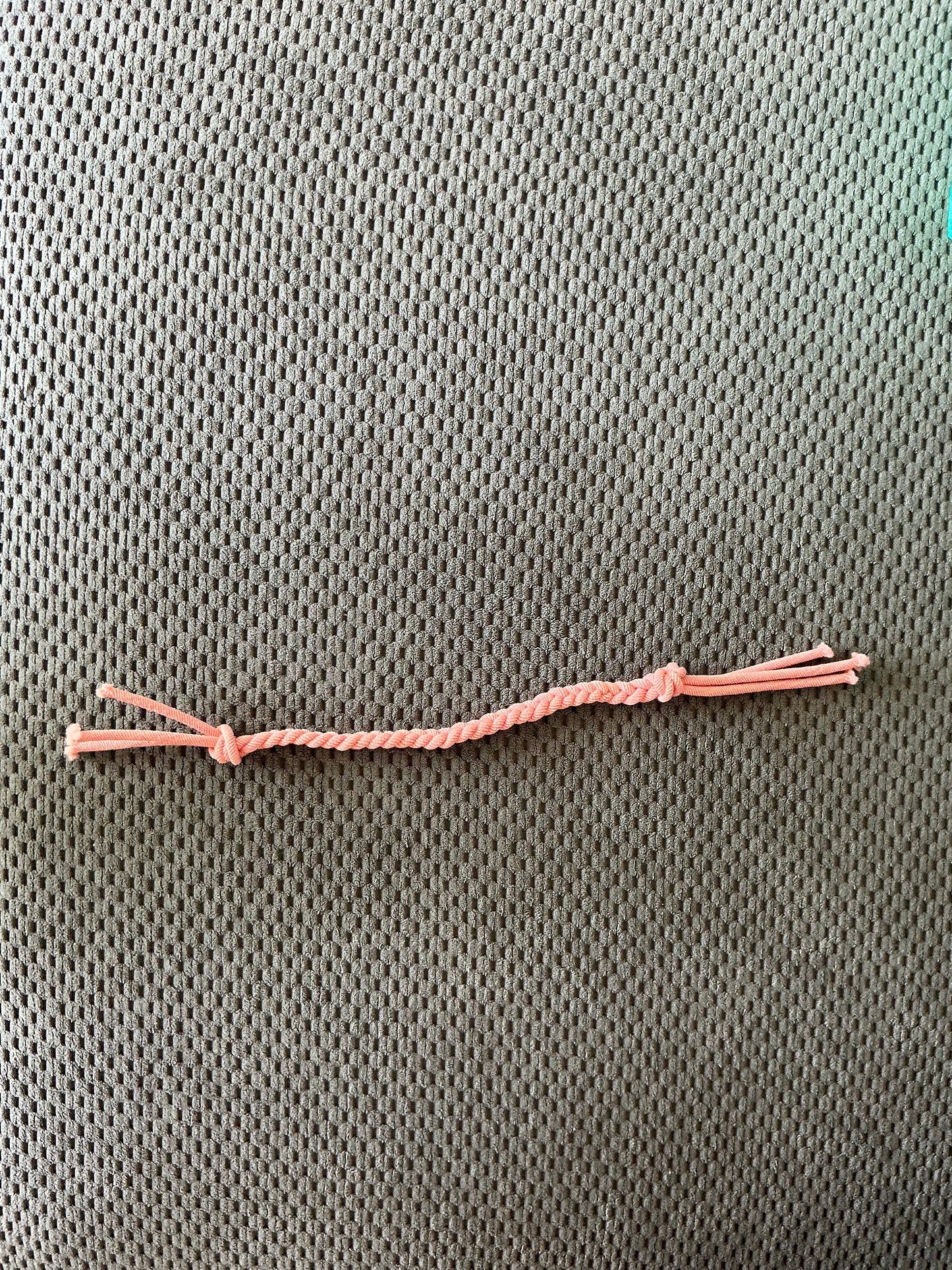 Pulsera De Trenza Rosa