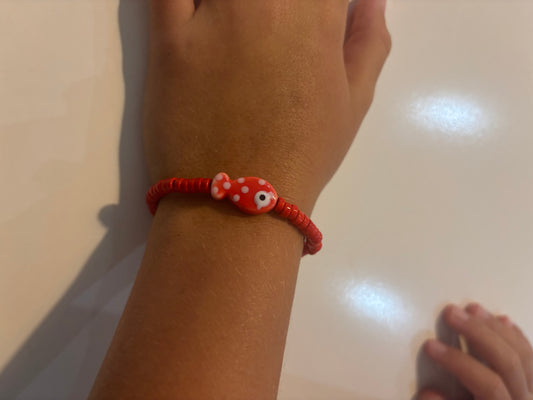 Pulsera De Pez Roja
