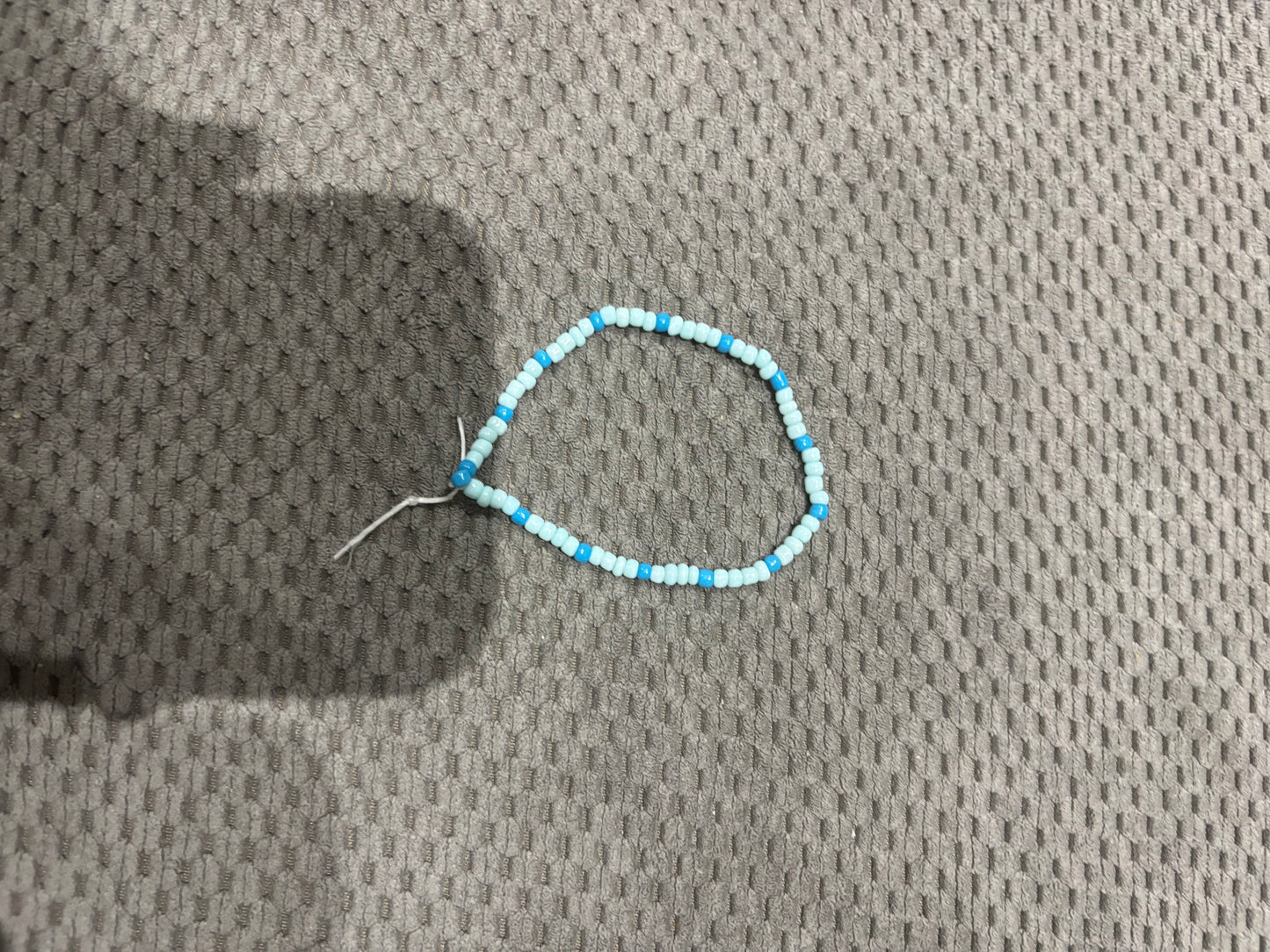 Pulsera De Bolitas Azules
