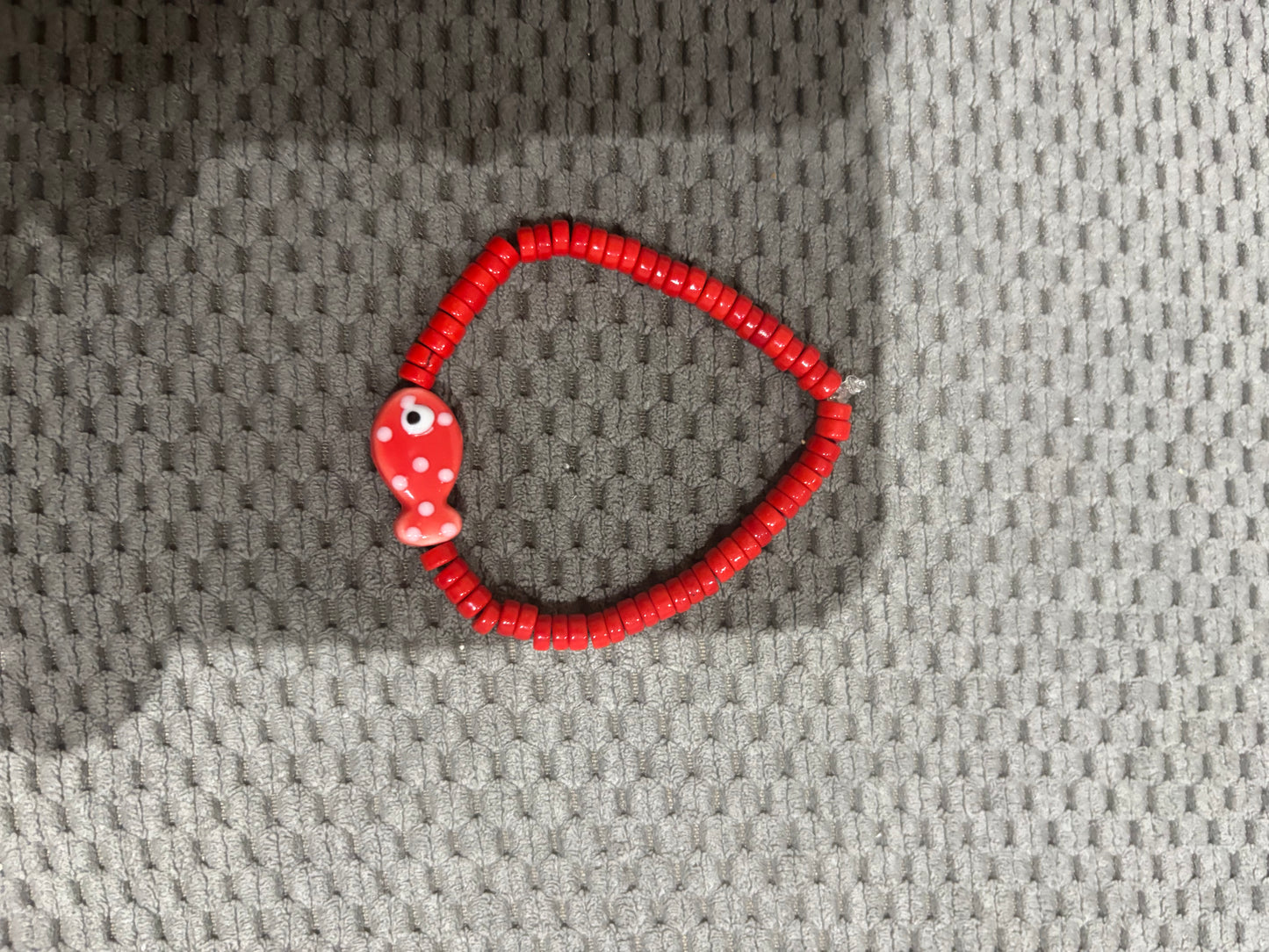 Pulsera De Pez Roja