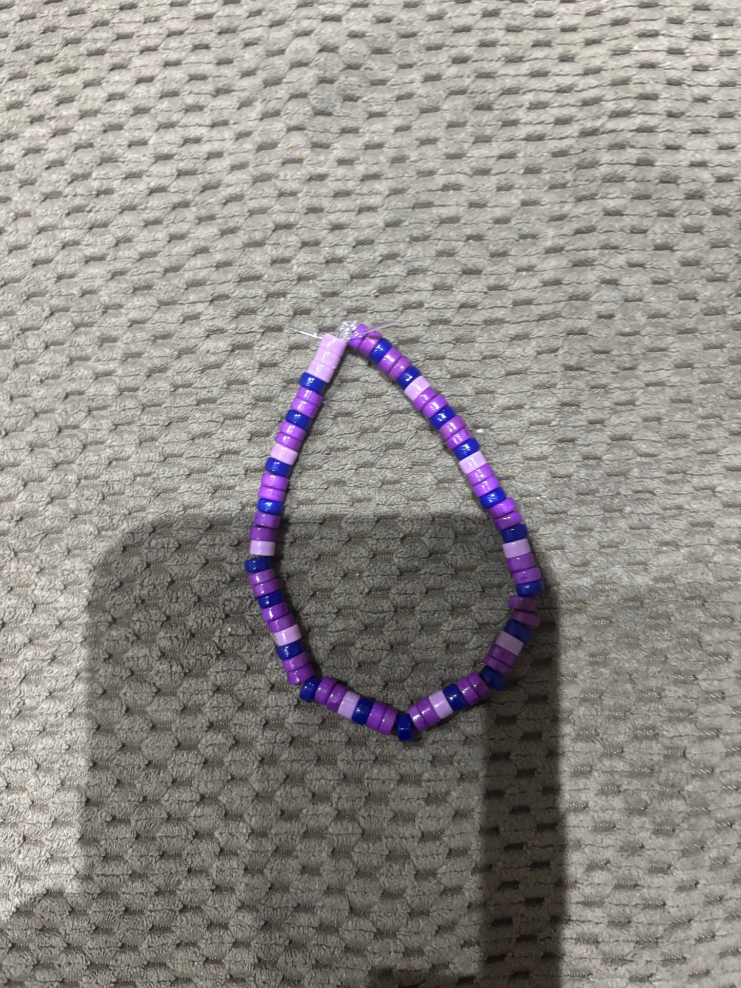 Pulsera De Cilindros Morada
