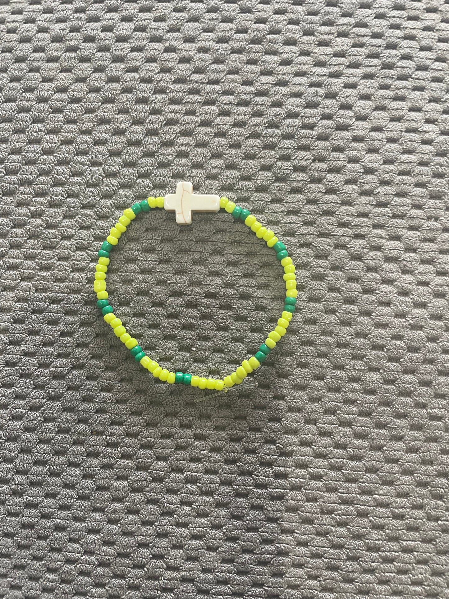 Pulsera De Cruz Verde