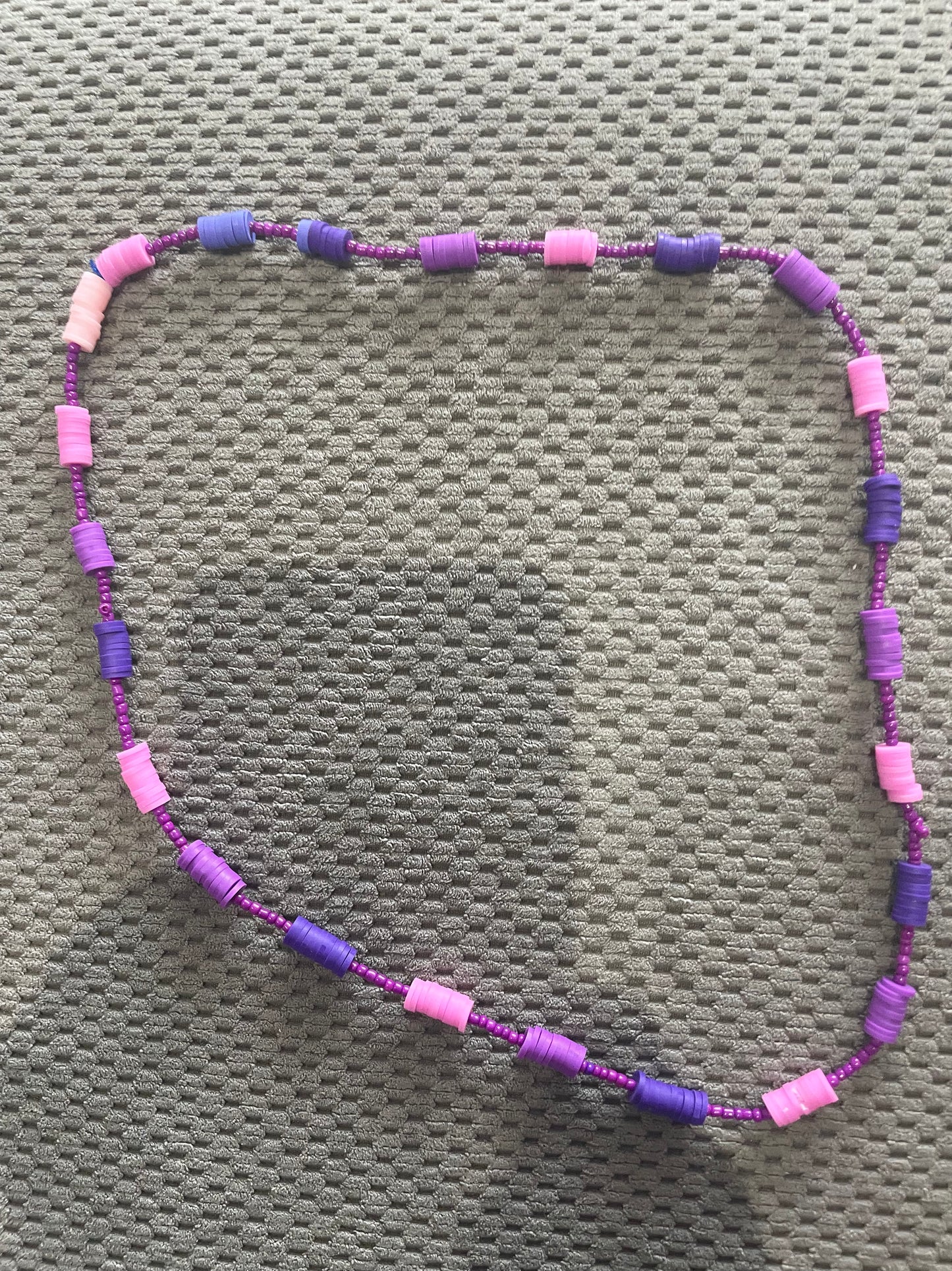 Collar Rosa y Morado
