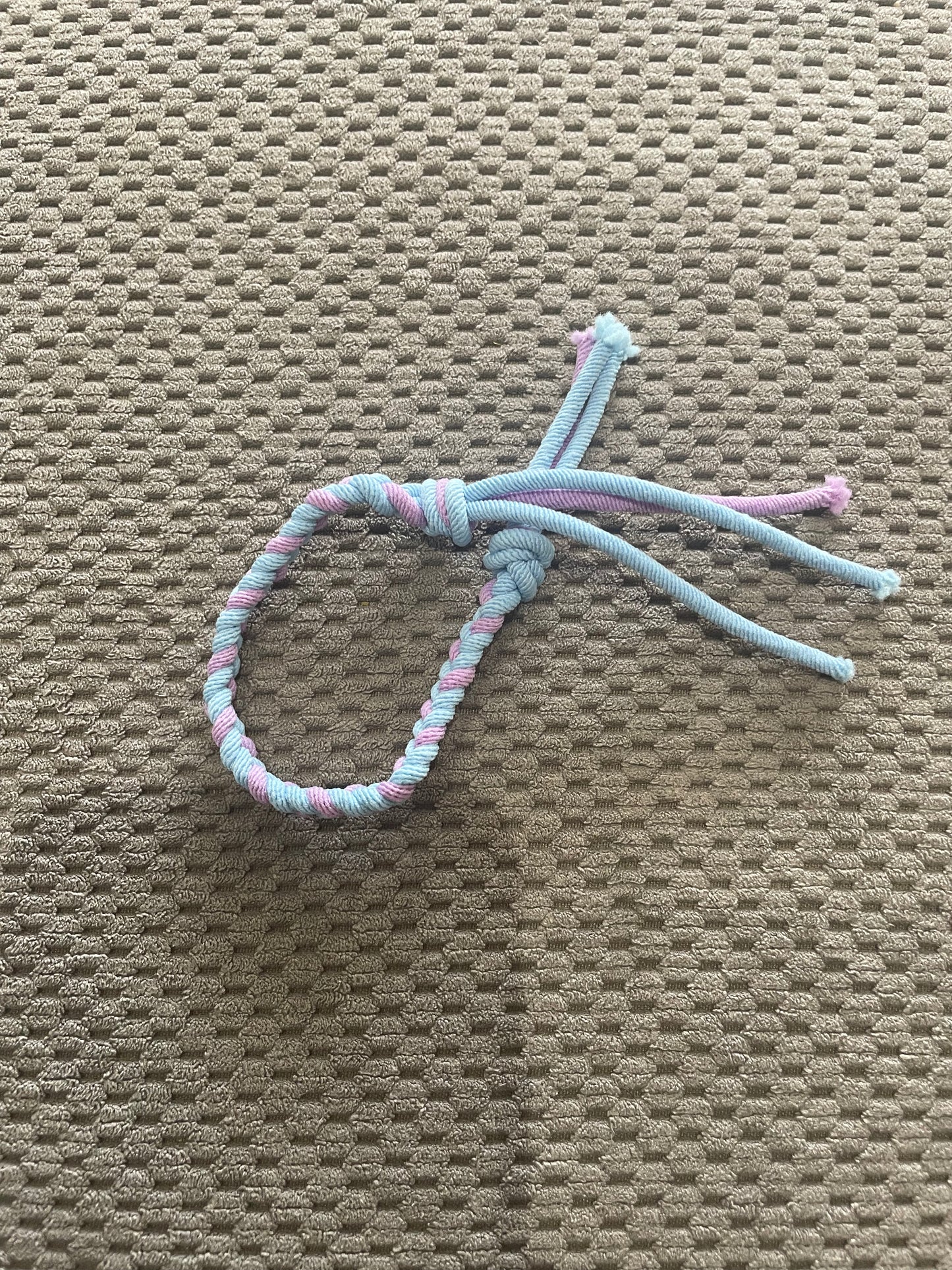 Pulsera De Cuerda Elástica Azul