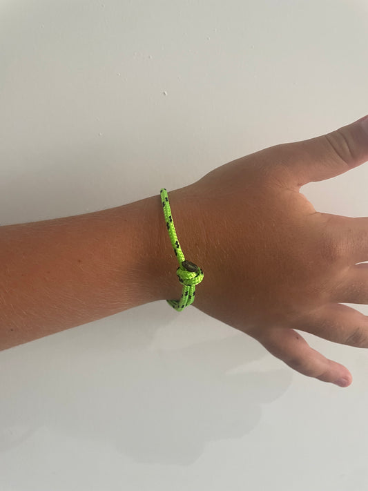 Pulsera De Cabo Verde Y Negra